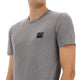 COTTON T-SHIRT WITH LOGO PLAQUE