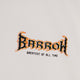 Cotton T-shirt with multicolored logo on the back