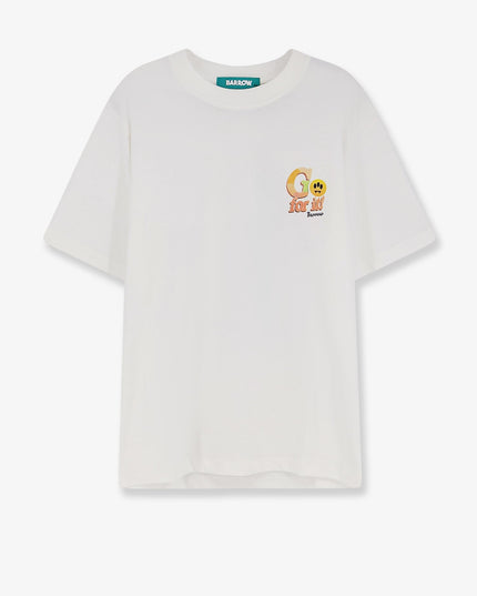 Cotton T-shirt with print on the front