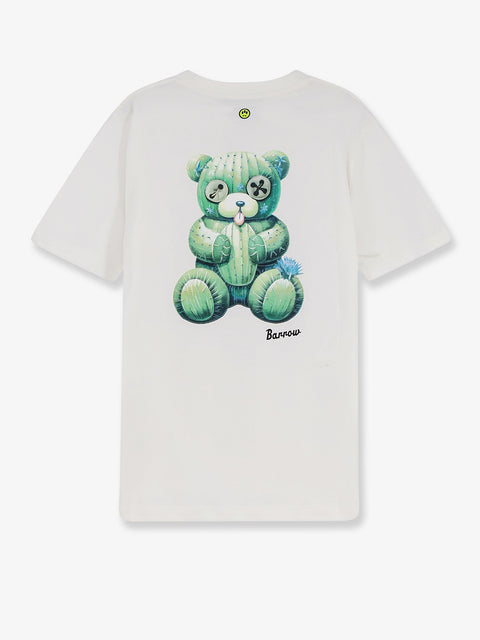 Cotton T-shirt with print on the front