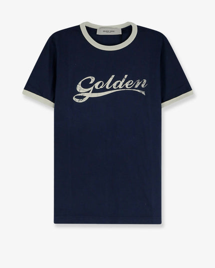 Cotton T-shirt with printed logo on the front