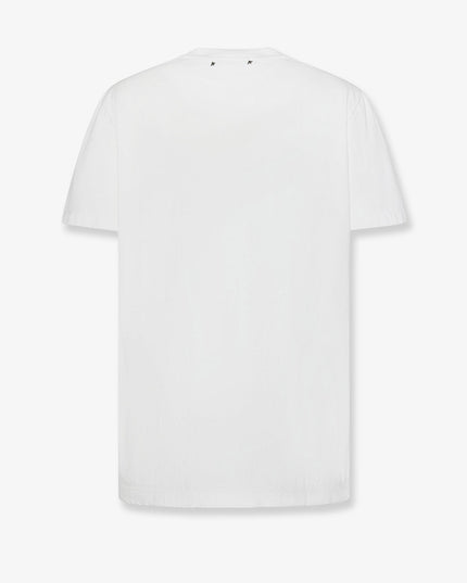 Cotton t-shirt with rhinestones