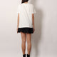 Cotton t-shirt with rhinestones