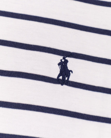 Cotton t-shirt with striped pattern