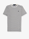 Cotton t-shirt with striped pattern