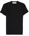 Golden Goose |T-Shirt mit Logo-Patch | Schwarz | Damen