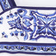 Cotton top with Maiolica print