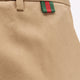 Cotton trousers with Web detail