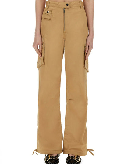 COTTON TWILL CARGO PANTS