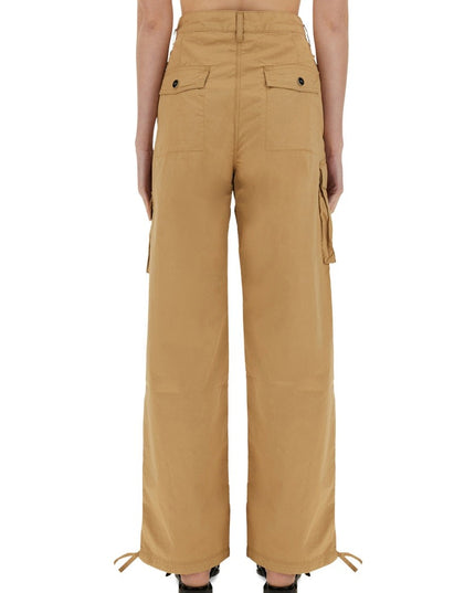 COTTON TWILL CARGO PANTS