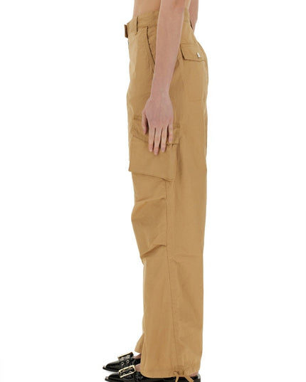 COTTON TWILL CARGO PANTS