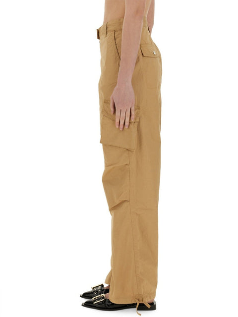 COTTON TWILL CARGO PANTS