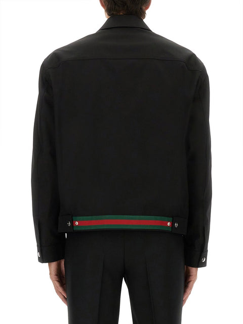 COTTON TWILL JACKET