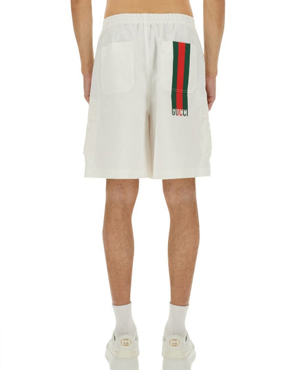 COTTON "WEB" SHORTS