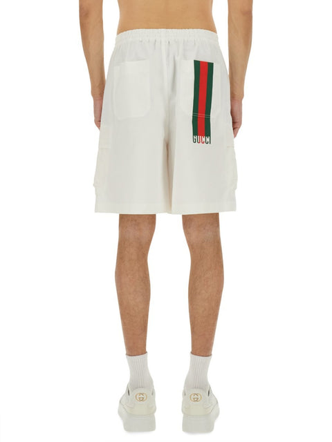 COTTON "WEB" SHORTS