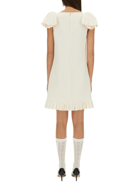 CREPE COUTURE SHORT DRESS