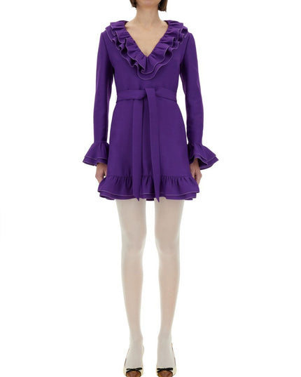CREPE COUTURE SHORT DRESS