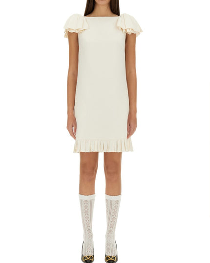 CREPE COUTURE SHORT DRESS