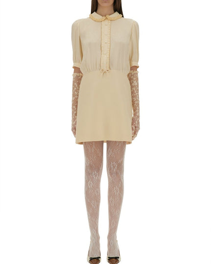 CREPE COUTURE SHORT DRESS