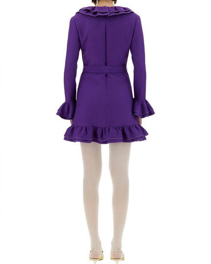 CREPE COUTURE SHORT DRESS