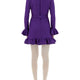 CREPE COUTURE SHORT DRESS