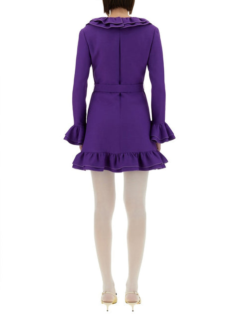 CREPE COUTURE SHORT DRESS