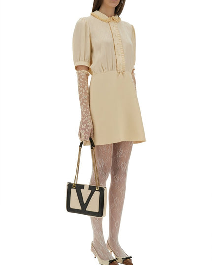 CREPE COUTURE SHORT DRESS