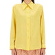 CREPE DE CHINE AND SILK SHIRT
