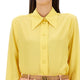 CREPE DE CHINE AND SILK SHIRT