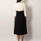 Crêpe midi dress