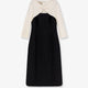 Crêpe midi dress
