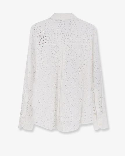 Cristal broderie anglaise embroidery shirt