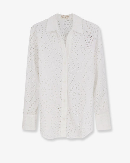 Cristal broderie anglaise embroidery shirt