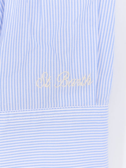 Cristal cotton shirt with striped pattern