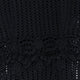 Crochet fabric long dress