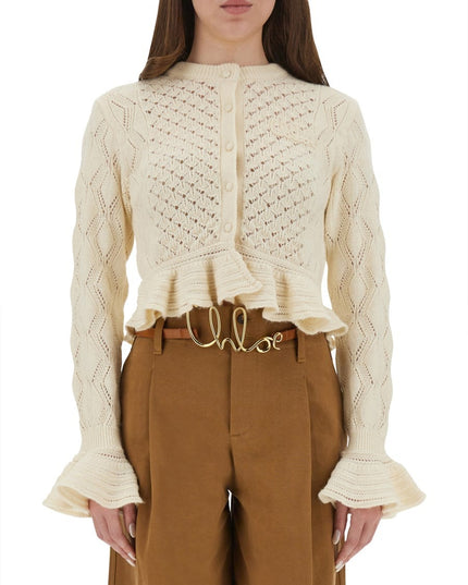 CROCHET KNIT CARDIGAN