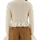 CROCHET KNIT CARDIGAN