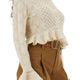 CROCHET KNIT CARDIGAN