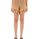 CROCHET KNIT MINI SHORTS