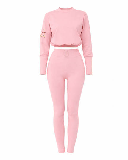 Premium Freizeit Sicherheitsnadel-Fango-Set – Rosa