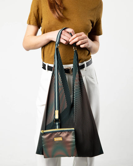 💟 Plissierte Tasche ISABELLA GREEN Y BAG