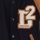 D2 Varsity wool and leather bomber