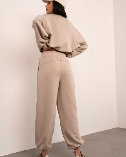 BRONX Damen Freizeit Set - Beige