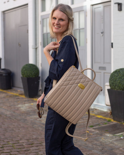 Danai Backpack in Beige-2