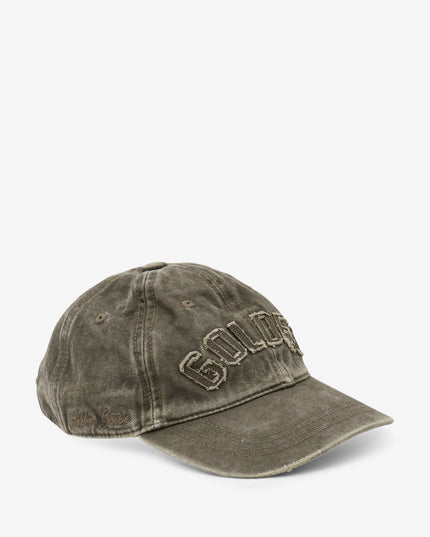 Decostructed washed cotton baseball cap