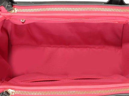 Demi Grey Vegan Winged Tote Bag