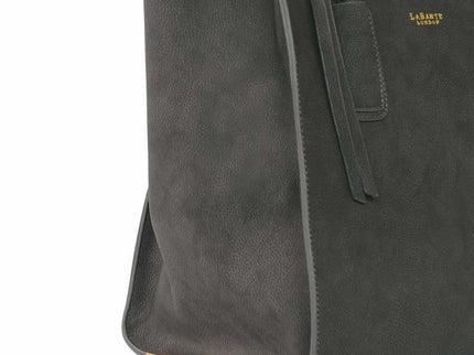 Demi Grey Vegan Winged Tote Bag