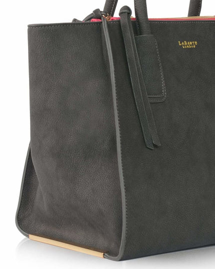 LaBante London | Demi Vegan Winged Tote Bag | Grau