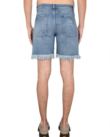 DENIM BERMUDA SHORTS
