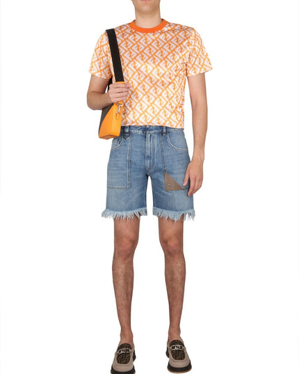 DENIM BERMUDA SHORTS